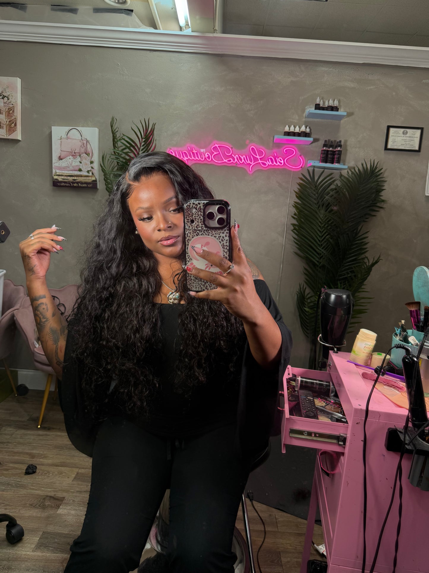 HD 6x6 Bahama Curly closure wig