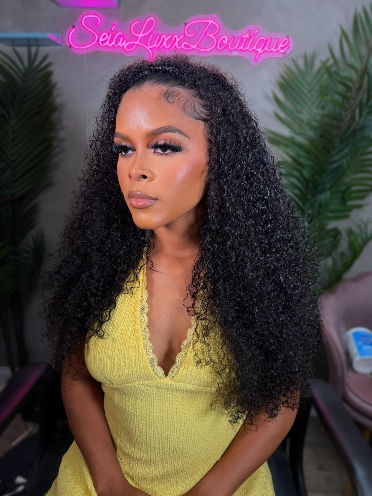 Spanish Curly virgin Bundles