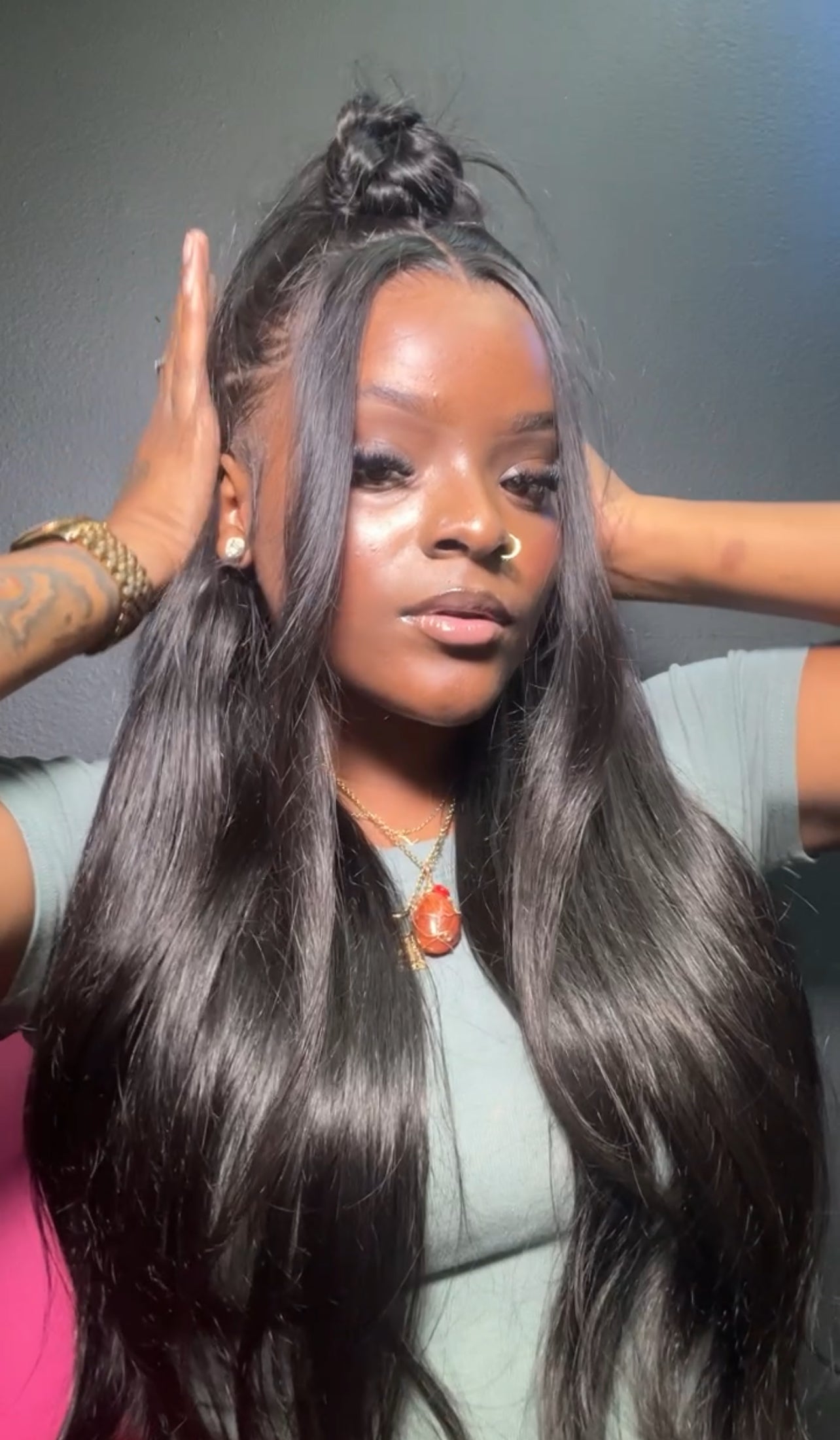 HD 13x4 Straight Full Frontal Wig