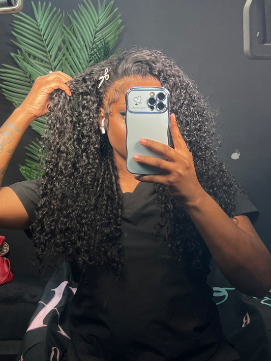 HD 13x4 Coconut Curly Frontal wig