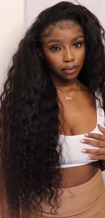 HD 6x6 Loose wave closure wig